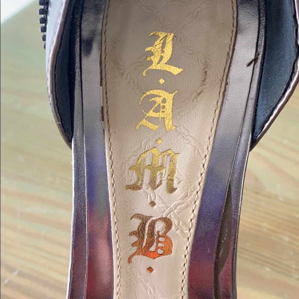 LAMB Platform Rocker Sky High Heels 7.5 - Picture 7 of 8